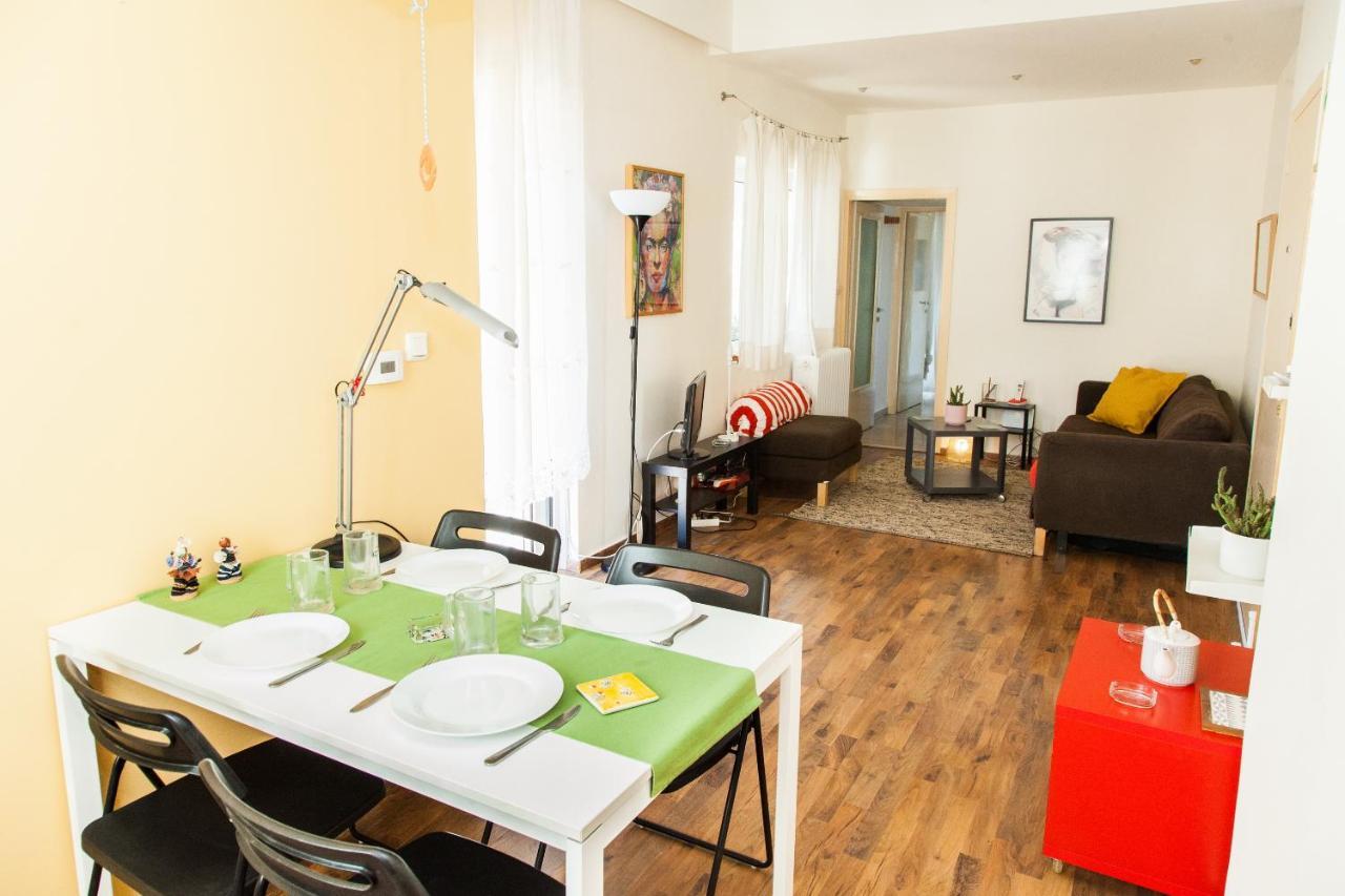 Bright Apt. With Lovely View In Lycabettus! Leilighet Athen Eksteriør bilde