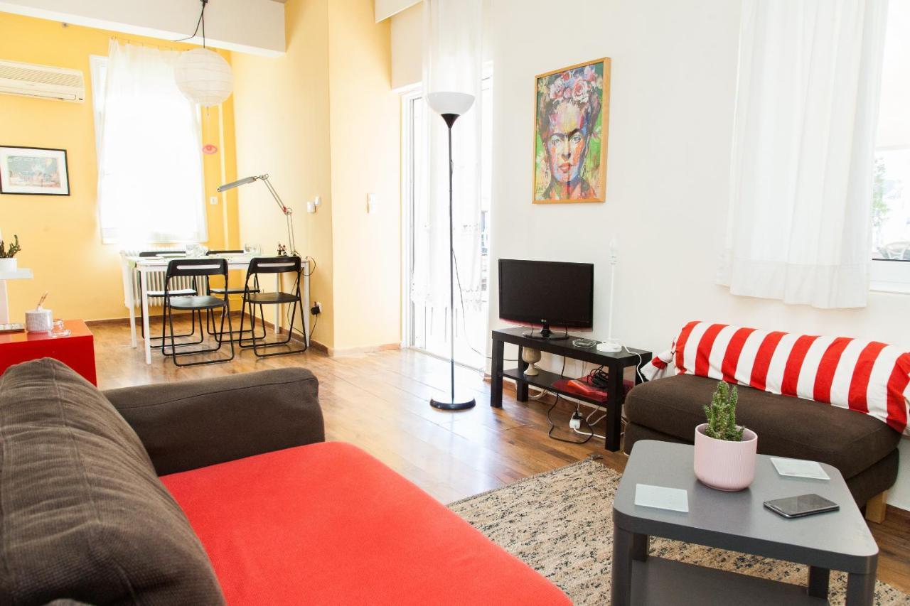 Bright Apt. With Lovely View In Lycabettus! Leilighet Athen Eksteriør bilde