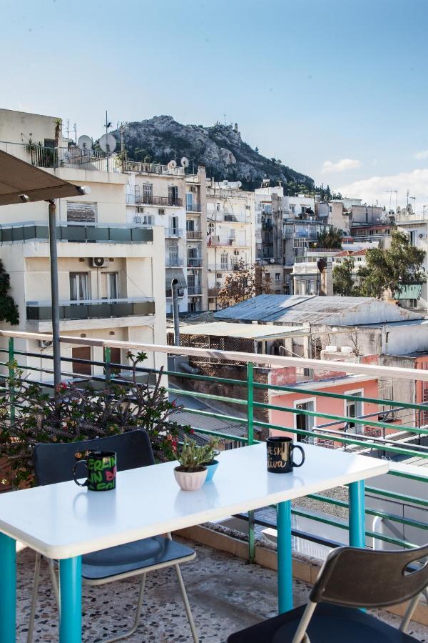Bright Apt. With Lovely View In Lycabettus! Leilighet Athen Eksteriør bilde