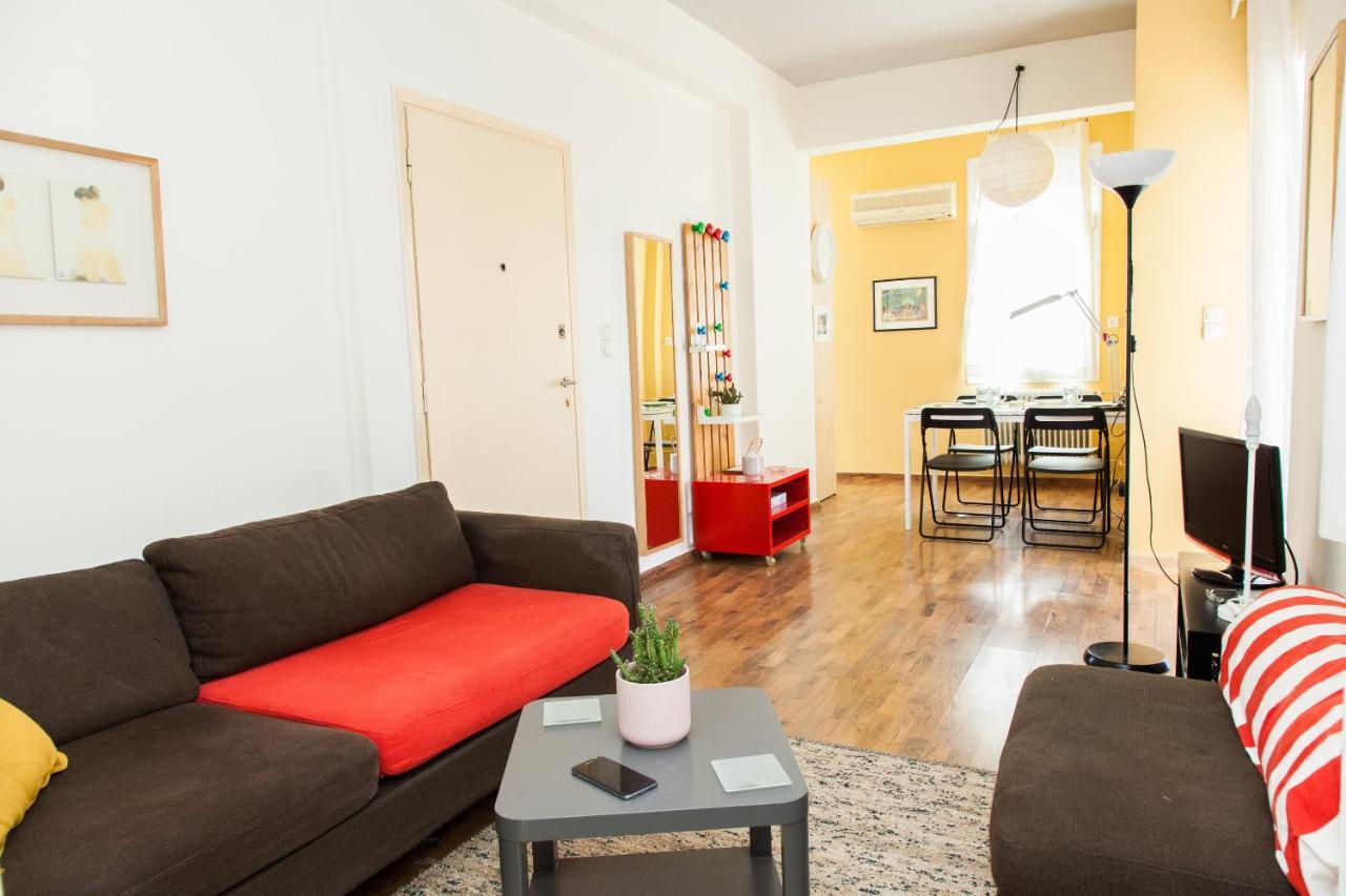 Bright Apt. With Lovely View In Lycabettus! Leilighet Athen Eksteriør bilde